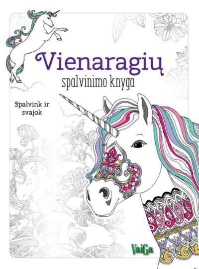 Vienaragių spalvinimo knyga – vaiga.lt