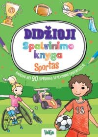 Didžioji spalvinimo knyga. Sportas