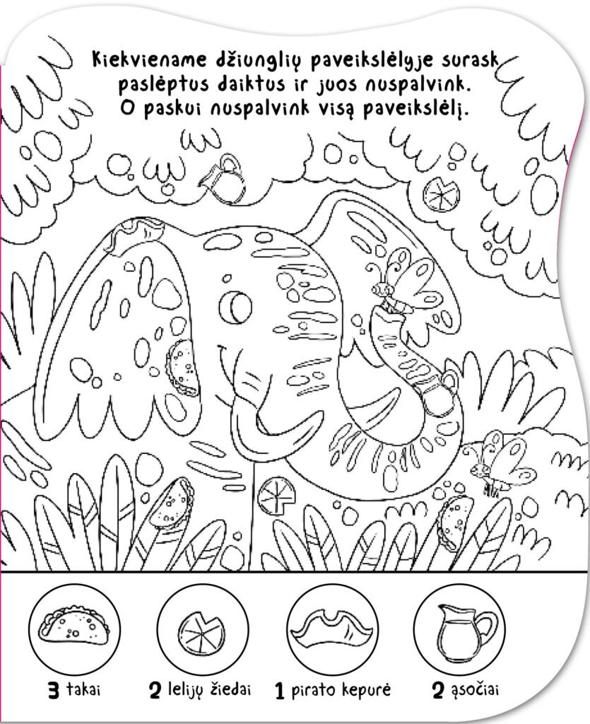 Surask ir nuspalvink. Džiunglės – vaiga.lt