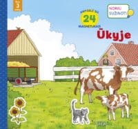 Ūkyje. Knygelė su magnetukais