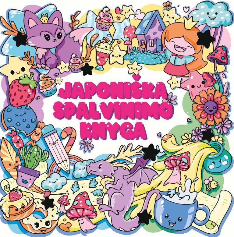 Japoniska-spalvinimo-knyga