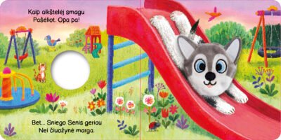 Šuniukas. Su žaisliuku ant piršto - Image 4