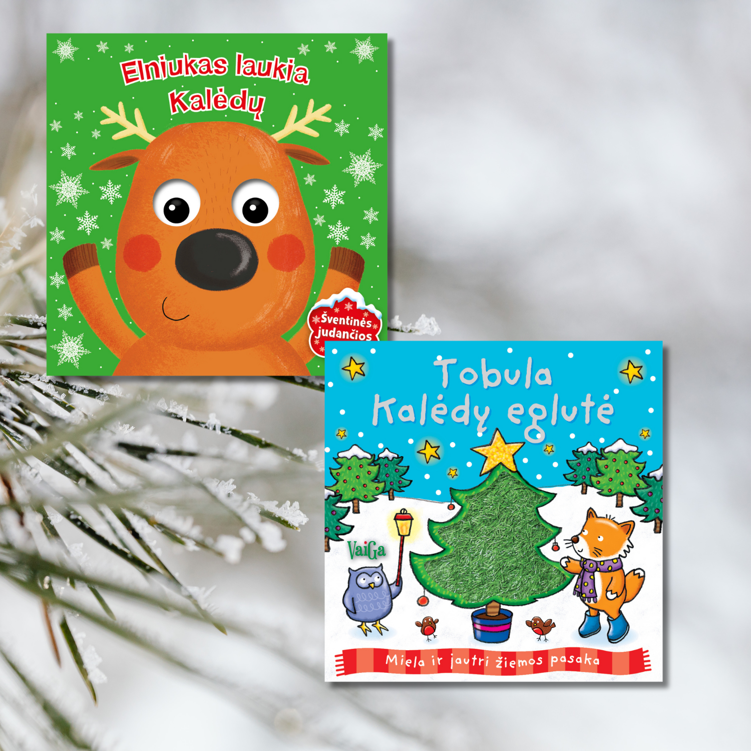 kalėdinės knygelės mažiausiems
