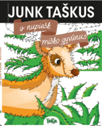 Junk taškus ir nupiešk miško gyvūnus (daugiau nei 500 taškų)