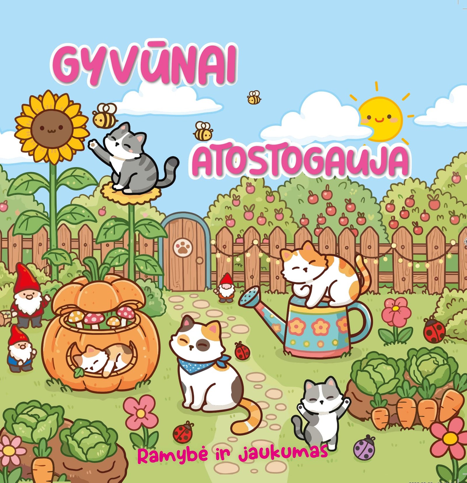 Gyvūnai atostogauja. Ramybė ir jaukumas (Kačiukai)